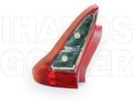 Citroen C4 2008-2010 - Hátsó lámpa üres bal, króm házas 2/3ajtós DEPO
