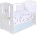 BabyLion 3 részes ágyneműhuzat szett - Menta - nyuszi és barátai - manopalota