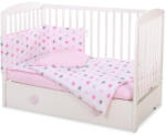 BabyLion 3 részes ágyneműhuzat szett - Rózsaszín csillagok
