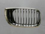 BMW 3 2001-2005 E46 - Hűtődíszrács jobb, keret+bordák krómozott
