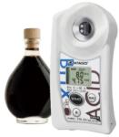 ATAGO PAL-BX|ACID181 Master Kit digitális refraktométer Brix érték (0-90％), ecetsav (0, 5-12％) és arányuk mérésére, 100 mérés rögzítése, NFC adatátvitel (7581)