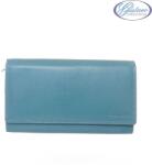  Női bőr pénztárca - türkizkék