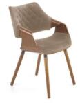  Scaun Bucatarie Si Dining K396 Stofa Bej/Nuc