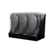 ETB Hair Display cu 9 Perii Profesionale Negre Pentru Descâlcire (EH10029BLK)