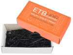 ETB Hair Agrafe Profesionale de Păr, Negre, 5 cm, 200g - Fixare de Înaltă Precizie cu Design Italian Premium (EH48200N)