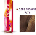 Wella Wella Professionals, Color Touch, Ammonia-Free, Semi-Permanent Hair Dye, 7/71 Medium Blonde Ash Chestnut, 60 ml