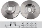 NIPPARTS Disc frana NIPPARTS N3303103 - automobilus
