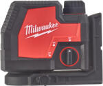 Milwaukee Nivela laser cu 2 planuri cu fascicul verde si cu functie fir cu plumb- reincarcabila REDLITHIUM USB - 4933478099