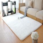 Balley Covor de living / dormitor Pufos Lux, Lavabil, Antiderapant, Antialergic, Alb, 150x230 cm (202BLY1236) Covor