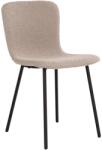 Nordichouse Scaune de dining Halden, Bej - Gri Deschis, 44x81x52 cm (NH1001105)