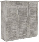 PAKKETO Dulap pantofi MDF, Sante 30 perechi, 120 x37 x 123cm (123-000198) Pantofar