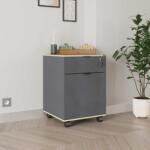 Adore Corp Mobil Adore Rio Rollbox Office, usa, sertar cu cheie, 41x61x45 cm (RKM-311-AX-1) Comoda