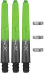 XQMax Dart szár XQMax 48mm, hosszú, fekete-zöld-átlátszó