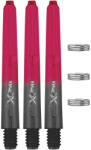 XQMax Dart szár XQMax 48mm, hosszú, fekete-piros-átlátszó