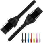 Bull's Darts hegy Ball Point Fekete 6mm (2BA) standard menetes 100db/csomag