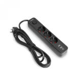 Videx 3 Plug + 3 USB 3 m Switch (LEDM VF PD33G2U1C B)