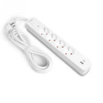 Videx 4 Plug + 2 USB 3 m Switch (LEDM VF PD43G1QC1PD W)