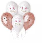 Gemar Cica mintás pöttyös prémium lufi - 5 db-os (GMS120/KOT) - jateknet