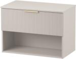 Cersanit Navado dulap cu blat 80x45x56.7 cm sub chiuveta pe perete cappucino-bej S1023-004 (S1023004)