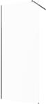 INVENA perete cabină de duș walk-in 100 cm crom semi lucios/sticla transparentă AK-32-102 (AK32102)