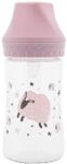 Lorelli Бебешко шише с широко гърло Lorelli My Friend - 250 ml, Mellow Rose (10200840005) - ozone
