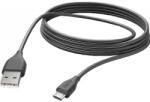 Hama Cablu de date Hama 201588, USB-A - MicroUSB, 3m (Negru) (Hama 201588)