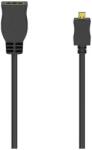 Hama Adaptor Hama 205168, MicroHDMI - HDMI, 0.1m (Negru) (Hama 205168)