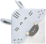KikkaBoo Хавлия с качулка KikkaBoo Stripy Friends - Тери, 90 х 90 cm (31104010070) - ozone