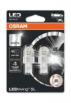 OSRAM Led Lámpa, Égő, Autó Izzó, Jelzőlámpa/Irányjelző, 2 Darabos Csomag, W16W, 2.9 Watt, Hideg Fehér, Plug&Play, Osram Ledriving, Hl Easy (921DWP-2BL)