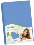 BELLATEX J3 Jersey lepedő, 90×200 cm, kék (10008)