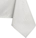 AmeliaHome Asztalterítő Gaia krémű dombornyomott 120x180 owal AmeliaHome