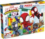 Lisciani Puzzle cu două fețe Lisciani de colorat din 24 piese - Spidey și prietenii săi minunați (99603) Puzzle
