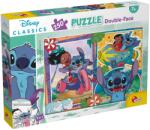 Lisciani Puzzle cu două fețe Lisciani pentru colorare 250 piese - Lilo și Stitch (105823) Puzzle