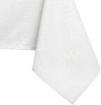 AmeliaHome Asztalterítő Gaia fehér dombornyomott 150x150 AmeliaHome