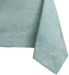 AmeliaHome Asztalterítő Vesta mentazöld dombornyomott modern 140x450 AmeliaHome