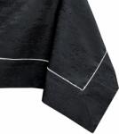 AmeliaHome Asztalterítő Vesta fekete dombornyomott modern 120x120 AmeliaHome - pepita - 14 090 Ft