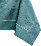 AmeliaHome Asztalterítő Vesta tengerzöld dombornyomott modern 140x320 AmeliaHome - pepita - 22 190 Ft