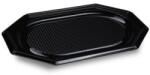 WIMEX Tavă (rPET) ovală neagră 35 x 24, 7 cm [10 buc] Castron