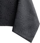 AmeliaHome Asztalterítő Gaia grafitszürke dombornyomott 150x500 AmeliaHome