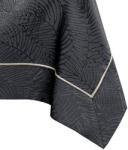 AmeliaHome Asztalterítő Gaia grafitszürke dombornyomott 120x260 AmeliaHome