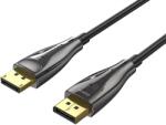 Vention Displayport/M - Displayport/M (8K, optikai, fekete), 5m, kábel