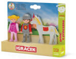 EFKO Efko TOY Trio - Prințesă, Cavaler și Cal Alb (26414) Figurina