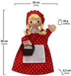 Moravská ústředna Sediul Moravian Beanie cu cozi 30 cm, buline (22047F)