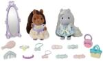 EPOCH Prietenii ponei Sylvanian Families într-un salon de coafură (10395650) Figurina