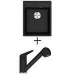 Franke MRG 610-37 RTL + FRANKE FC 9547 CSAPTELEP - onyx (114.0661.441 + 115.0470.675)