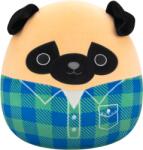 Jazwares Mopslik în cămașă de flanel - Prince, 30 cm (SLSQCR06622)