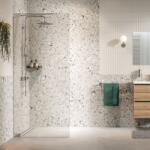 Sealskin Pure zuhanykabin fal walk-in 90 cm króm fényes/átlátszó üveg PU010906265100 (PU010906265100)