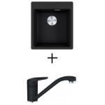 Franke MRG 610-39 FTL + FRANKE FC 9541 CSAPTELEP - onyx (114.0661.451 + 115.0470.661)