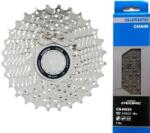 Shimano 10 db-os szett CS-HG500 11-25 kazetta és HG54 lánc (ICNHG54116I + ICSHG50010125)