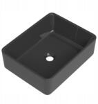 Gamma COMA Pultra Szerelhető Mosdókagyló - 465x375x140 mm, Fekete (UC-COMA) - watermarkt